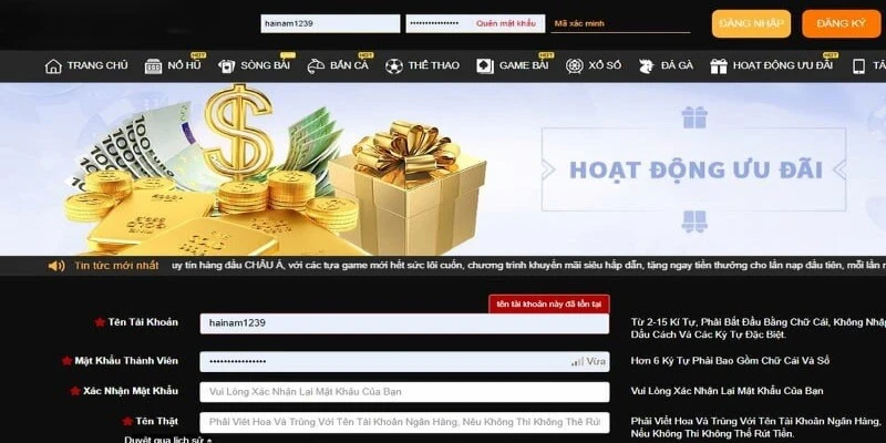 Hướng dẫn người chơi đăng ký i9bet chi tiết