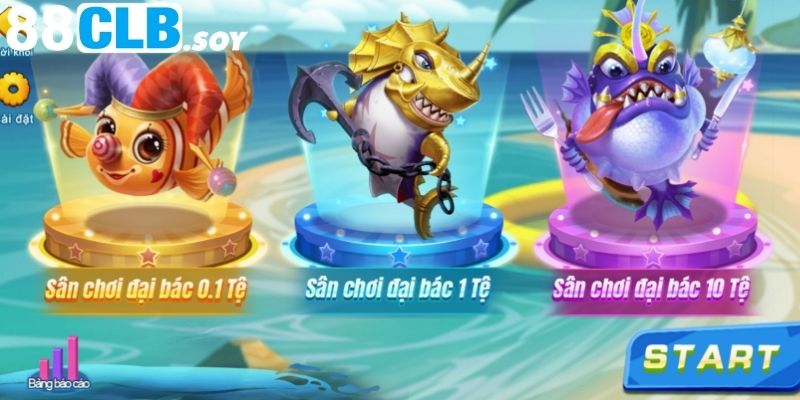 Game bắn cá tại 88CLB bet với không gian phủ xanh vô cùng hấp dẫn